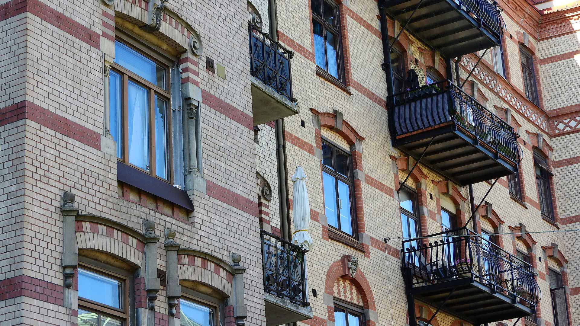 balkonger-på-flerbostadshus, fasad
